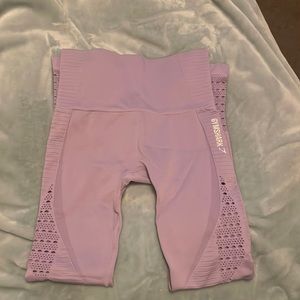 {Gymshark} Energy Seamless High Waist Perforated Leggings Lined Sz.S